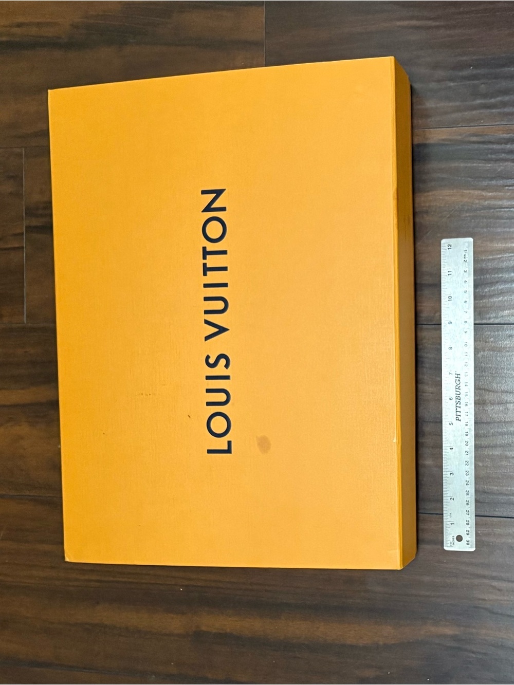 Louis Vuitton Bright Orange Logo Presentation Box